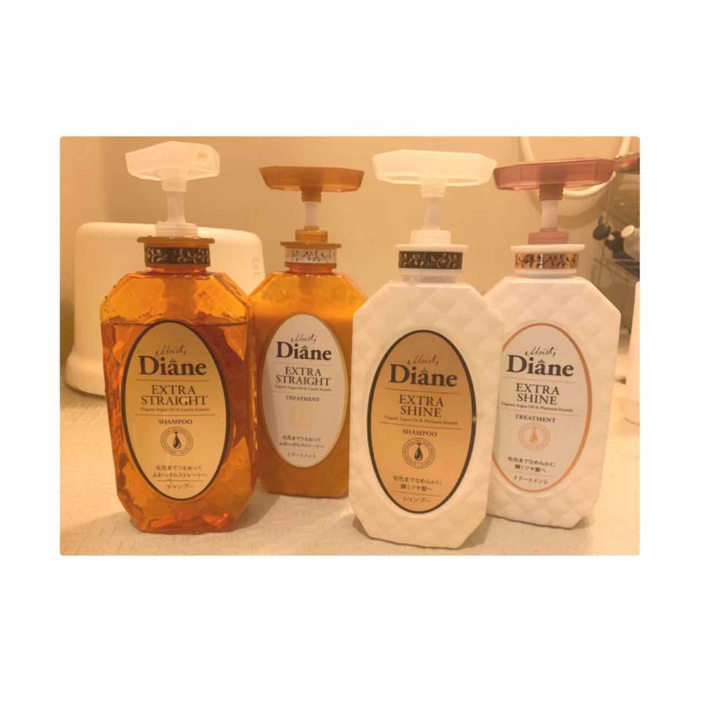 パーフェクトビューティ モイストダイアン エクストラストレート シャンプー/トリートメント/ダイアン/市販シャンプーを使ったクチコミ（1枚目）