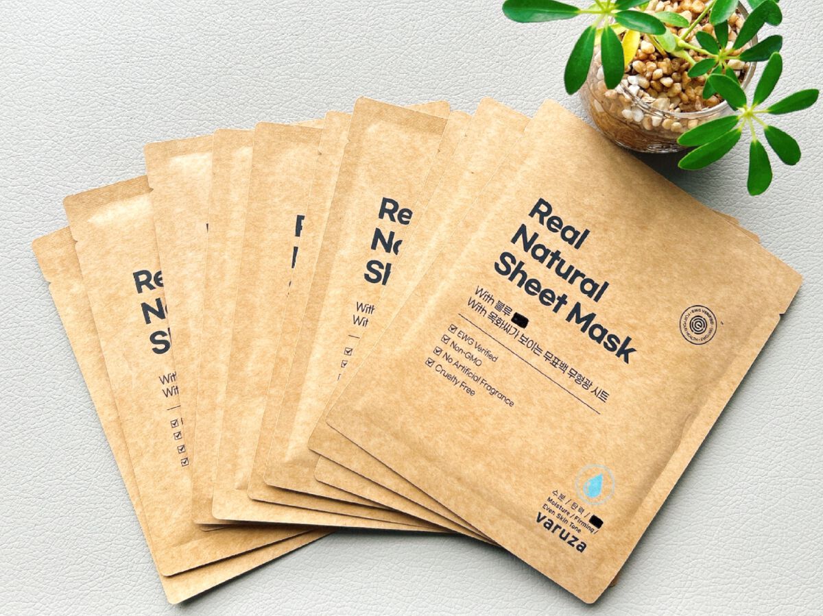リアルナチュラルシートマスク/Varuza/シートマスク・パックを使ったクチコミ(1枚目)