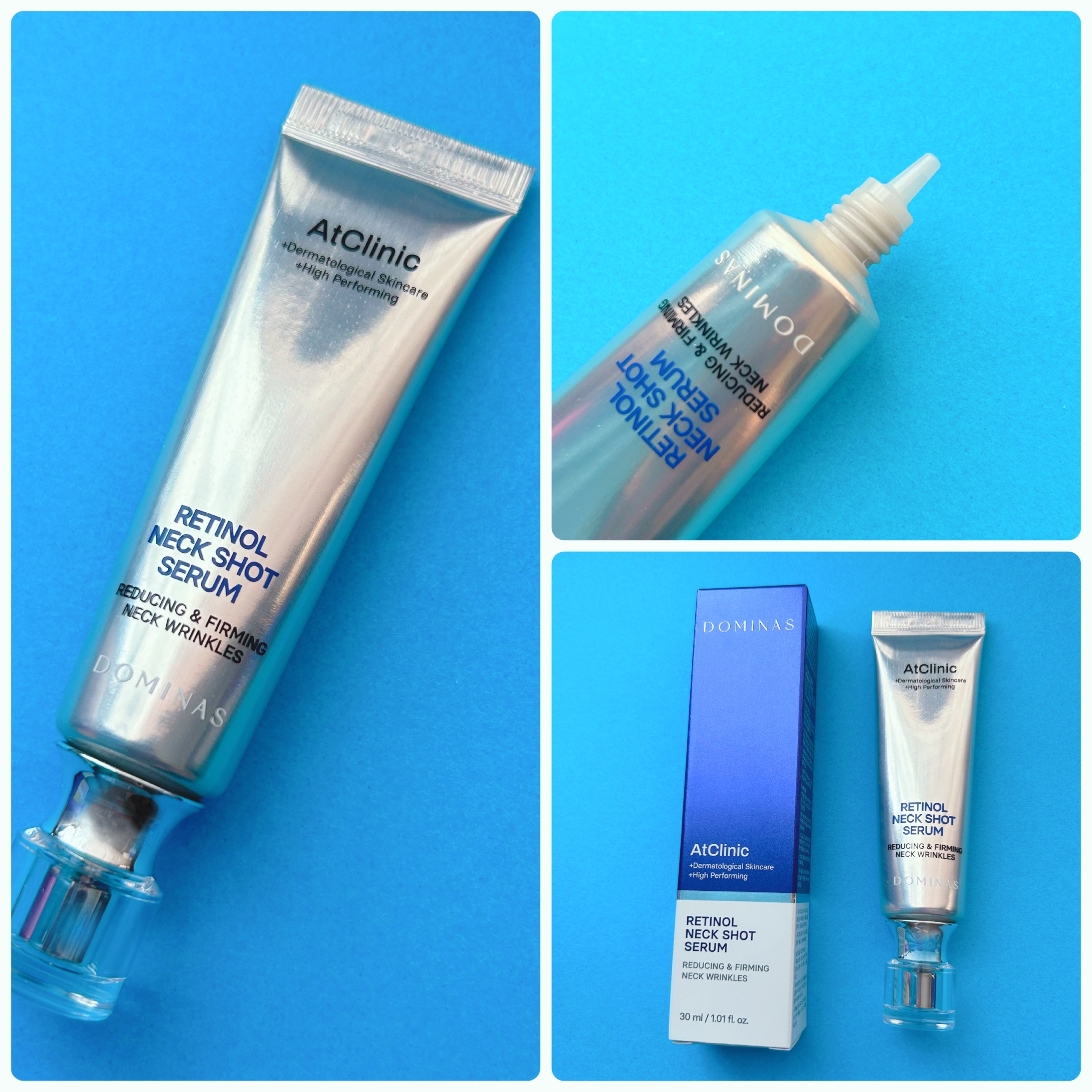 アットクリニック レチノール1600 ネックショット セラム/DOMINAS/ネック・デコルテケアを使ったクチコミ（2枚目）