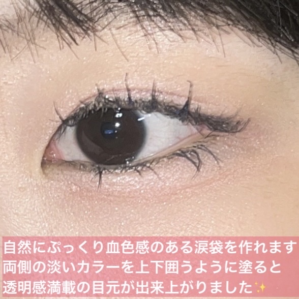 プランぷくコーデアイズ/キャンメイク/パウダーアイシャドウを使ったクチコミ（2枚目）