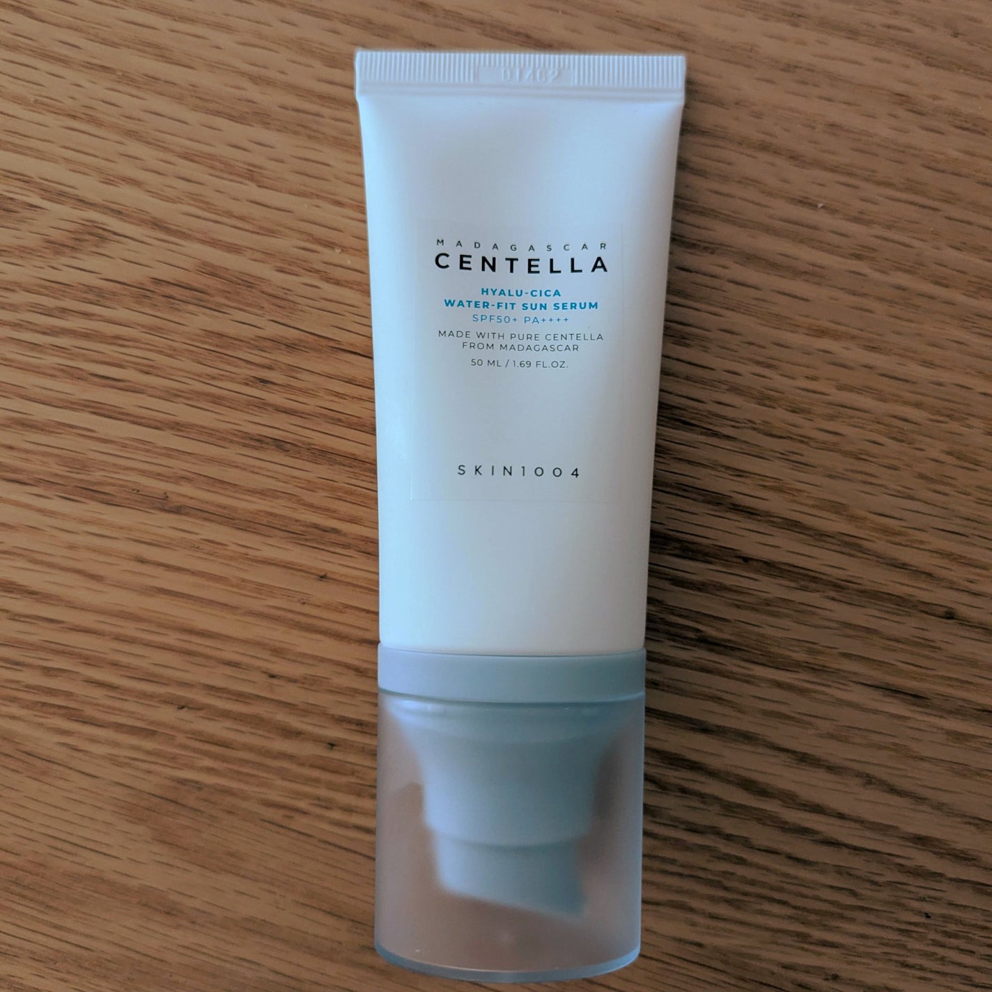 ヒアルーシカ ウォーターフィット サンセラム/SKIN1004/日焼け止めローションを使ったクチコミ(1枚目)