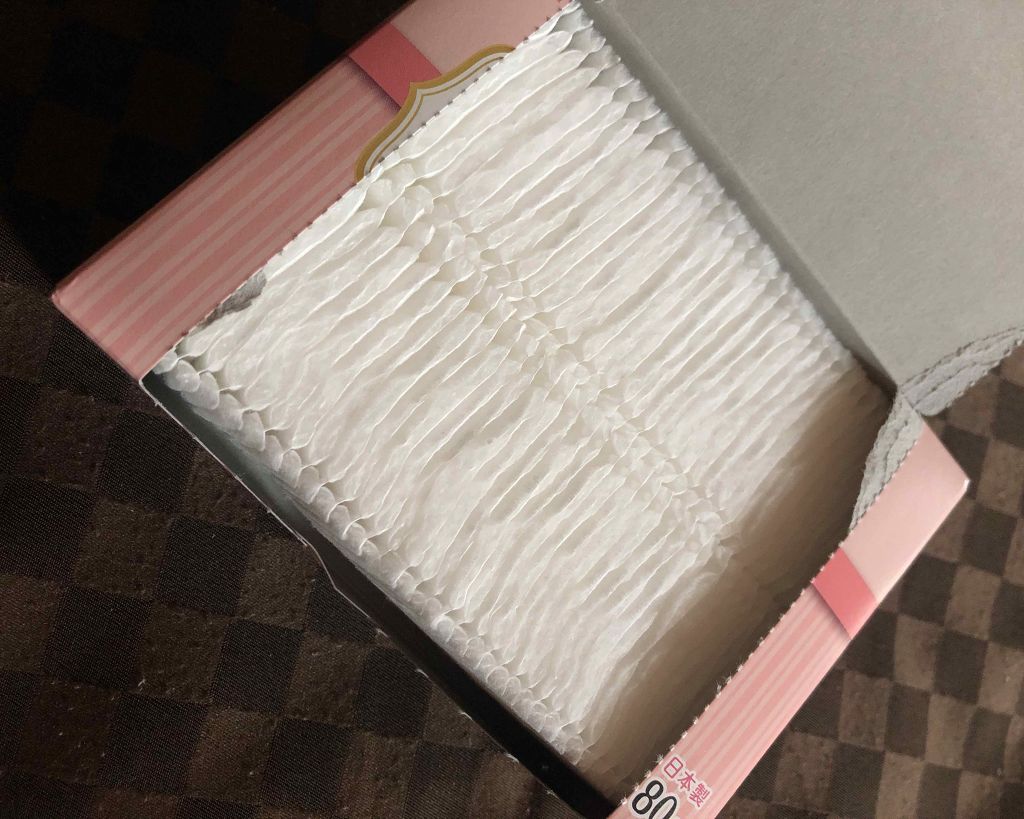 コットンパフ/セリア/コットンを使ったクチコミ（2枚目）