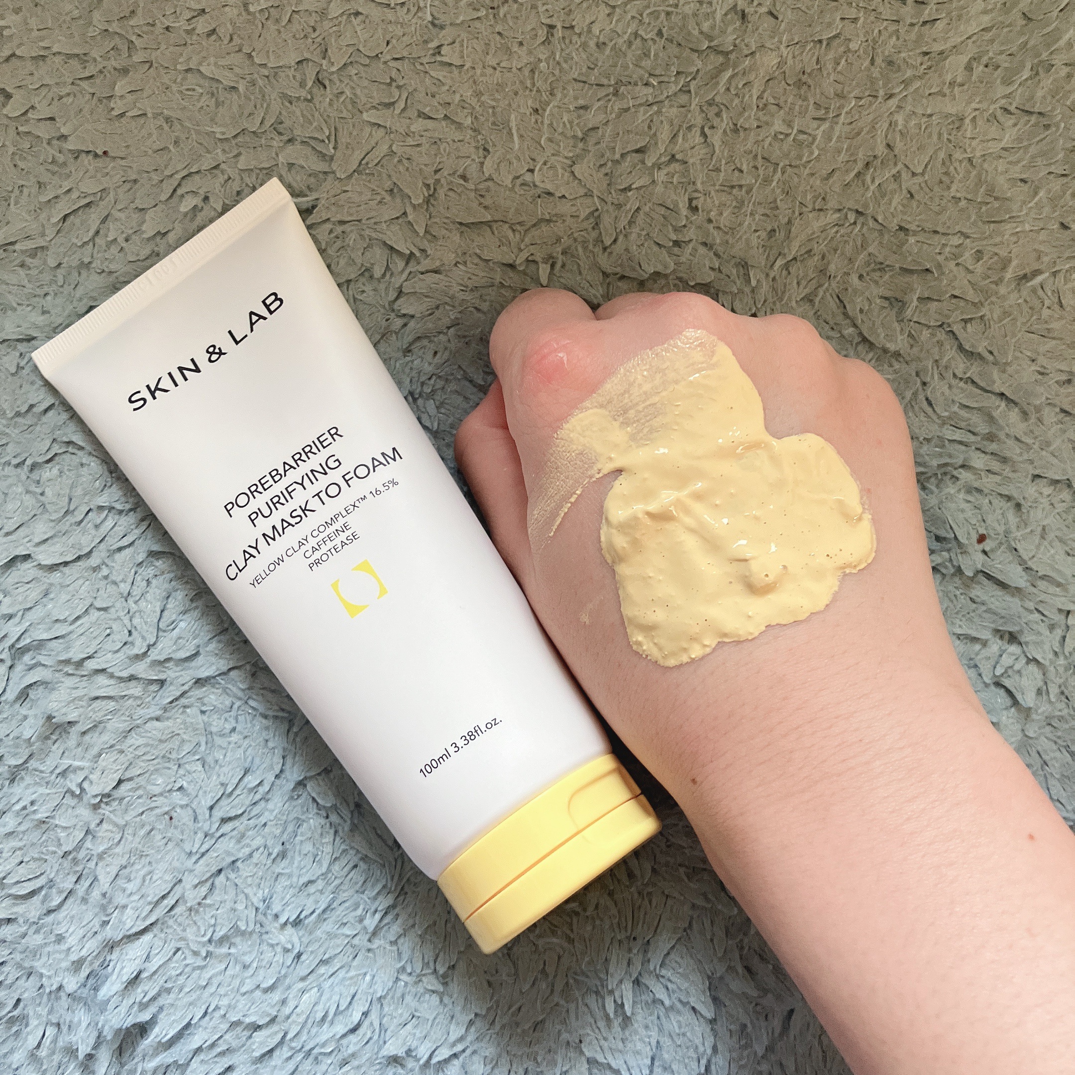 ポアバリアピューリファイングクレイマスクトゥフォーム/SKIN&LAB/洗い流すパック・マスクを使ったクチコミ（2枚目）