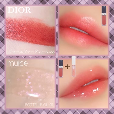 ルージュ ディオール フォーエヴァー リキッド/Dior/口紅を使ったクチコミ（2枚目）