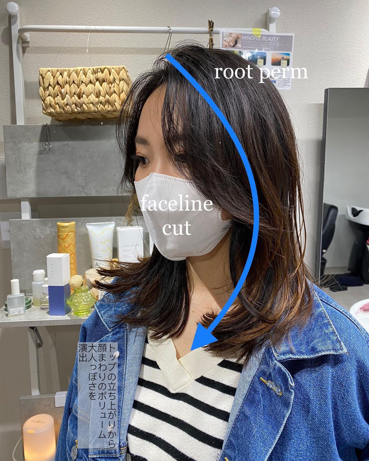 junjun_hair_make on LIPS 「顔とヘアのバランスの作り方・ミディアムヘアはこういうイメージで..」(2枚目)