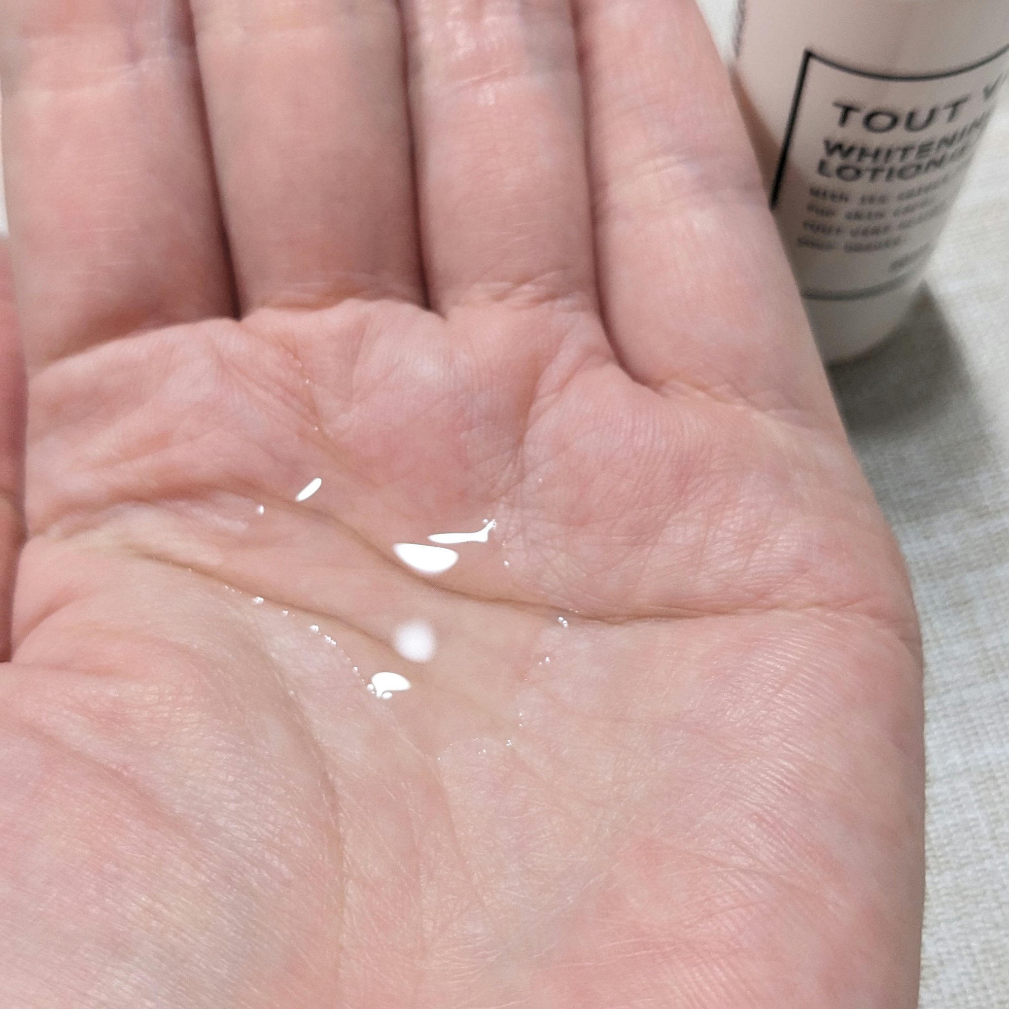 薬用美白・ニキビ★実感ホワイトニングトライアルセット/TOUT VERT/トライアルキットを使ったクチコミ（3枚目）