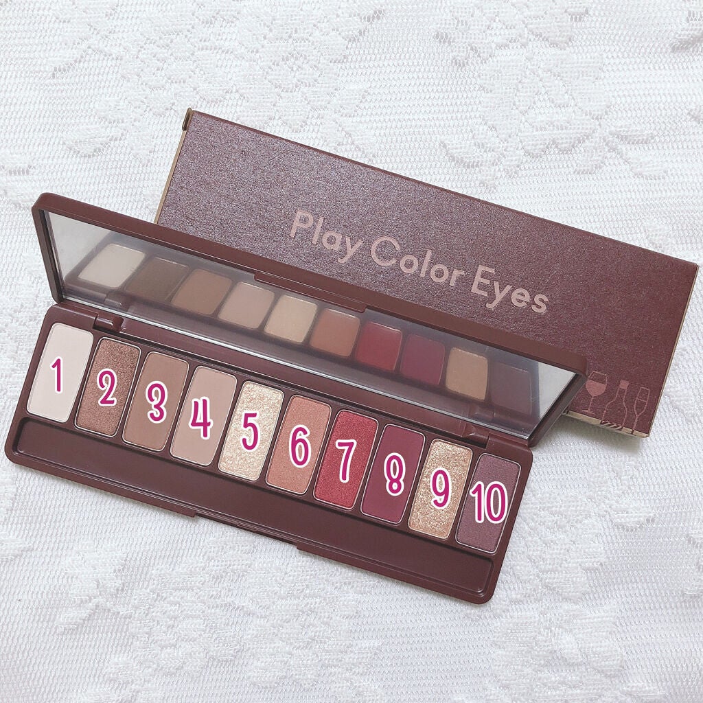 プレイカラー アイシャドウ/ETUDE/アイシャドウパレットを使ったクチコミ(2枚目)