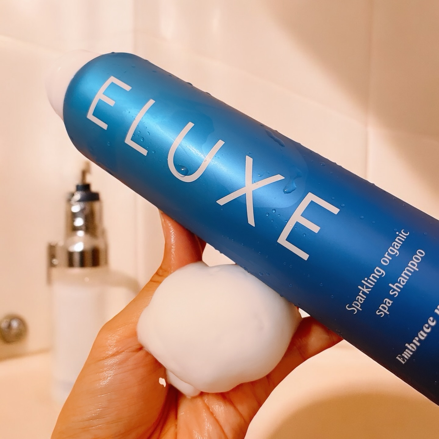 スパークリング オーガニック スパ シャンプー/ELUXE /市販シャンプーを使ったクチコミ（2枚目）