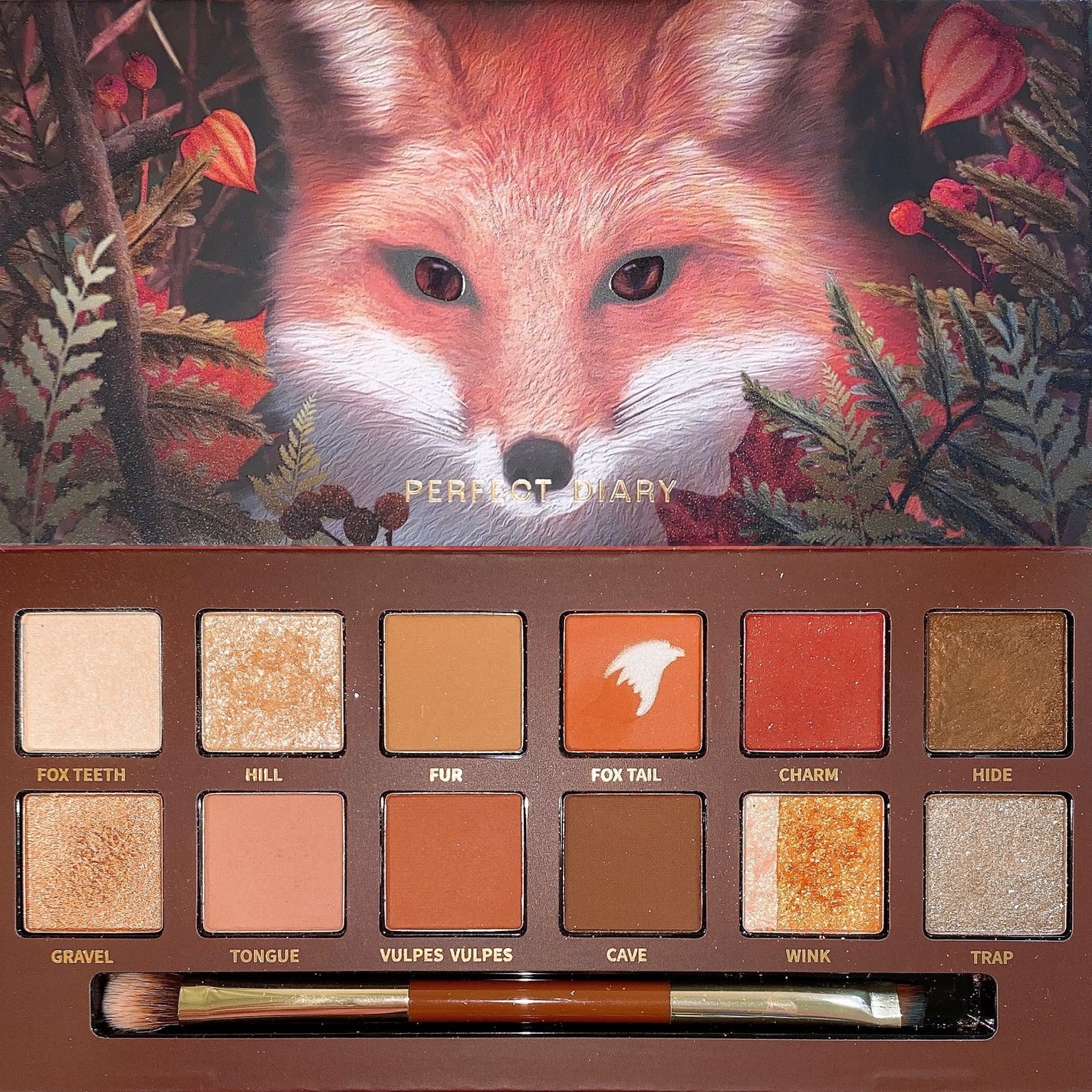 エクスプローラ12色 動物アイシャドウパレット/PERFECT DIARY/アイシャドウパレットを使ったクチコミ(5枚目)