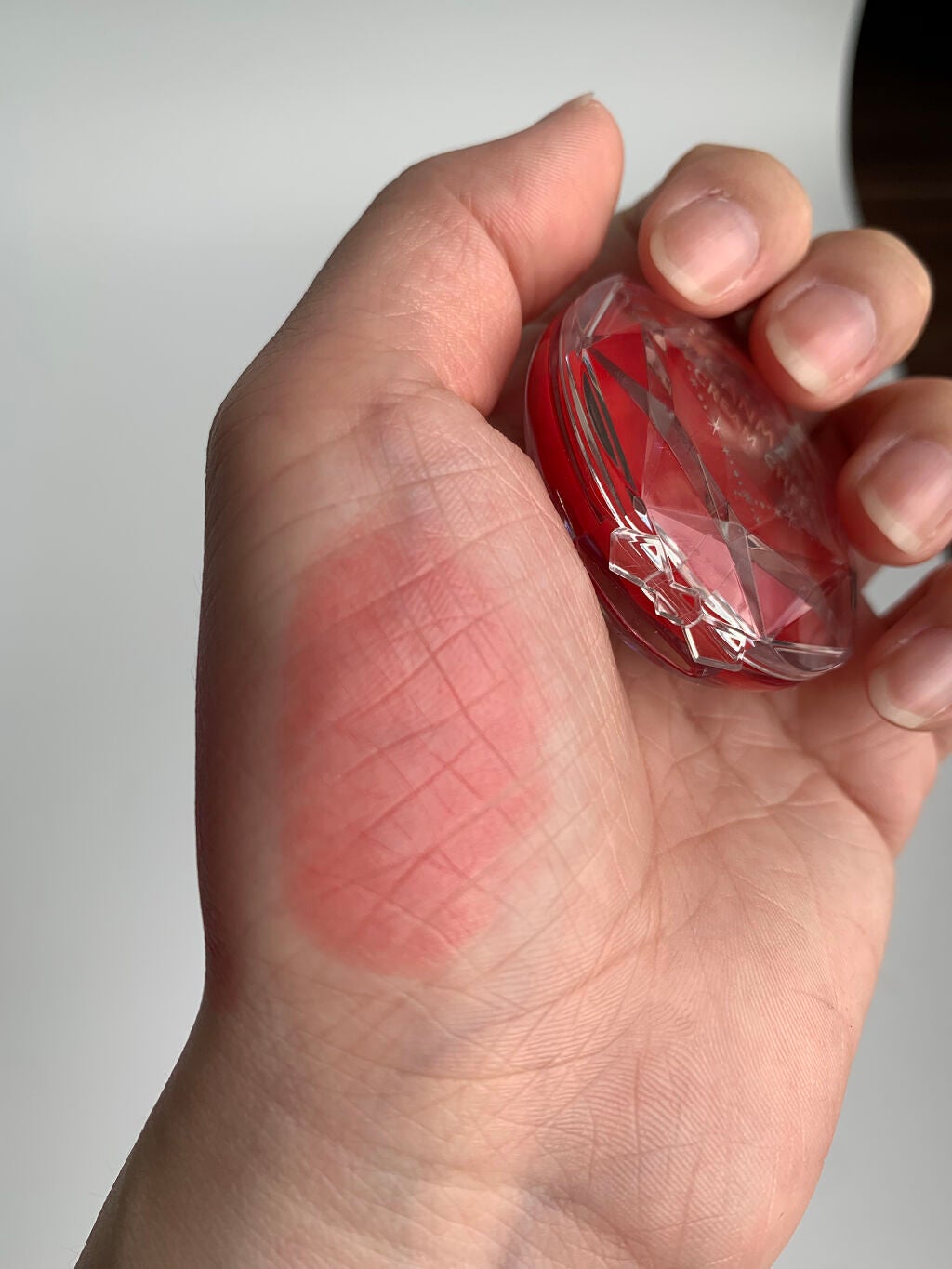 クリームチーク(クリアタイプ)/キャンメイク/ジェル・クリームチークを使ったクチコミ(2枚目)