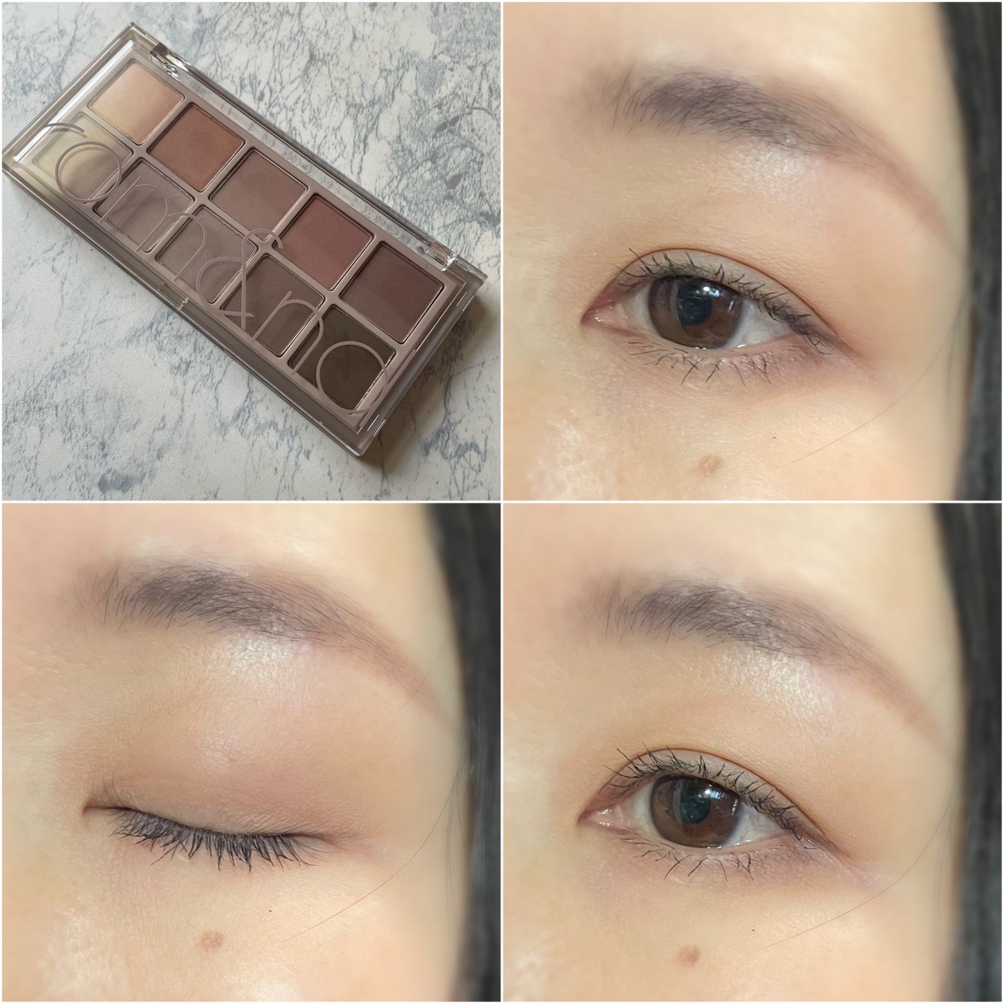 ベターザンパレット/rom&nd/アイシャドウパレットを使ったクチコミ(8枚目)