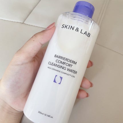 バリアダームクレンジングウォーター/SKIN&LAB/クレンジングウォーターを使ったクチコミ(7枚目)