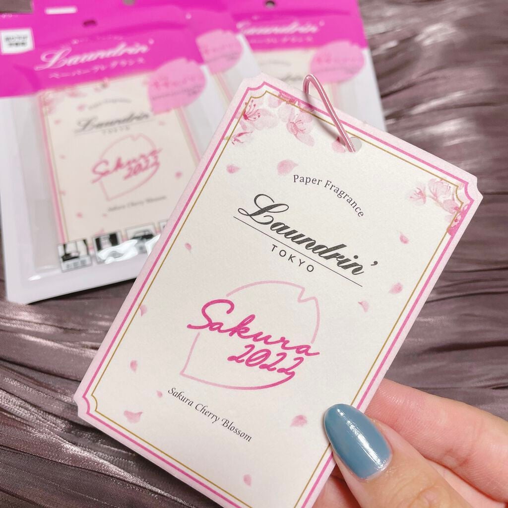 ペーパーフレグランス サクラチェリーブロッサム 2025/ランドリン/その他を使ったクチコミ(1枚目)