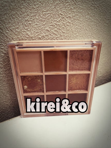 アイシャドウパレット/Kirei&co./アイシャドウパレットを使ったクチコミ(1枚目)