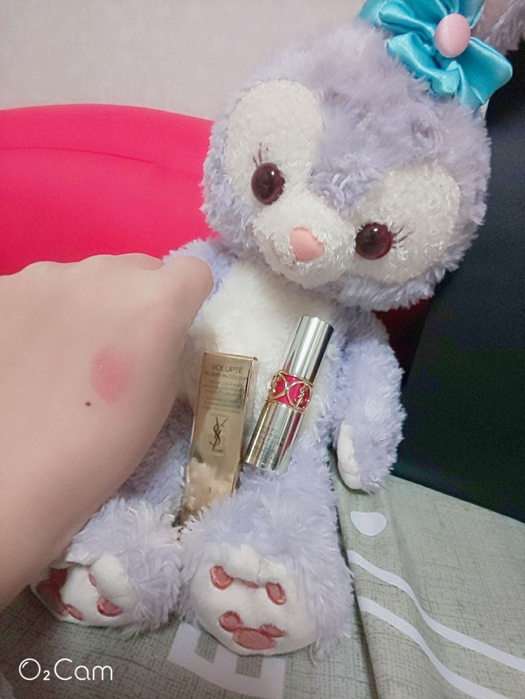 ヴォリュプテ プランプインカラー/YVES SAINT LAURENT BEAUTE/口紅を使ったクチコミ(2枚目)