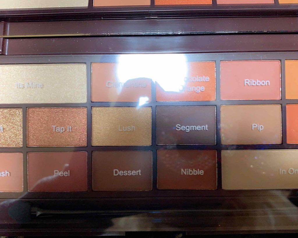 アイラブチョコレート/MAKEUP REVOLUTION/アイシャドウパレットを使ったクチコミ（2枚目）