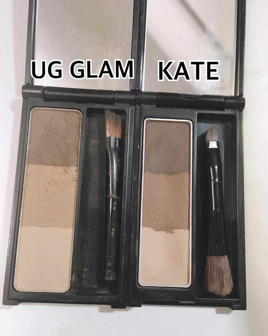 デザイニングアイブロウN/KATE/パウダーアイブロウを使ったクチコミ(2枚目)