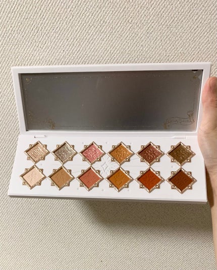 リトルエンジェル12色アイシャドウパレット/FlowerKnows/アイシャドウパレットを使ったクチコミ(3枚目)