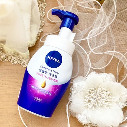 ニベア クリアビューティー弱酸性泡洗顔 もっちり美肌/ニベア/泡洗顔を使ったクチコミ(1枚目)