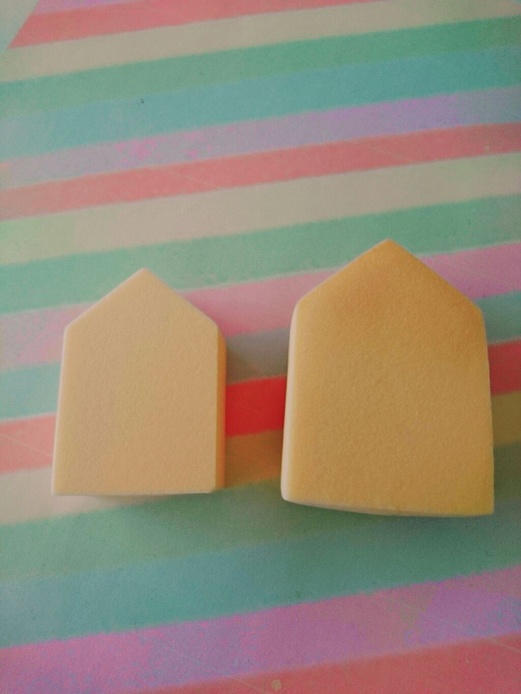 ジェリータッチスポンジ ハウス型/ロージーローザ/パフ・スポンジを使ったクチコミ（2枚目）