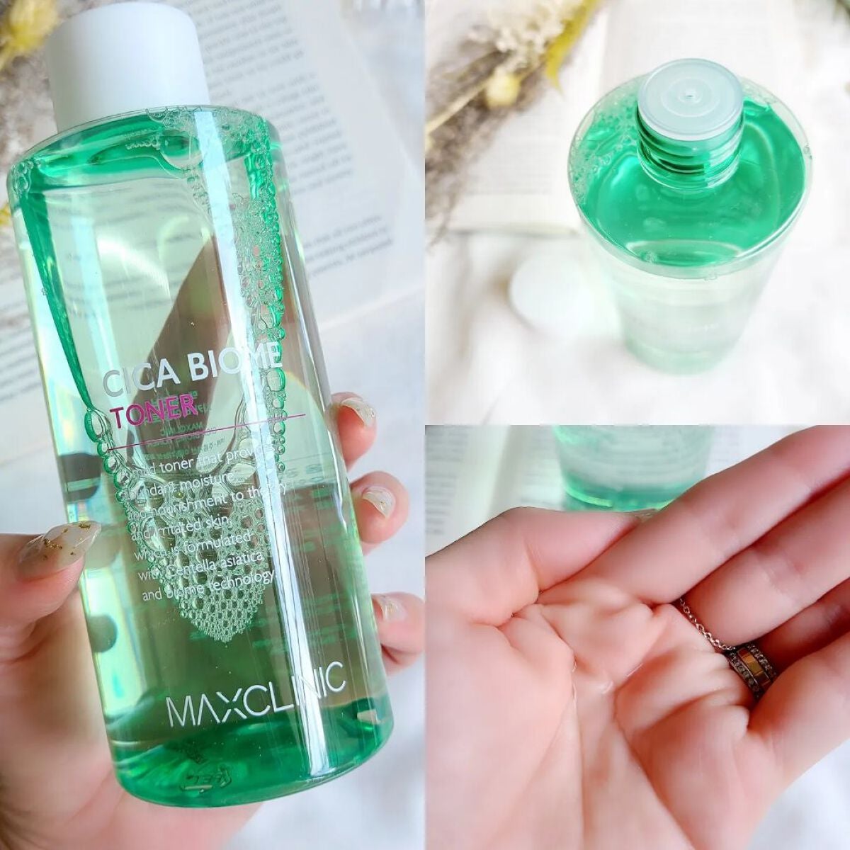 シカバイオームトナー/MAXCLINIC/化粧水を使ったクチコミ(3枚目)