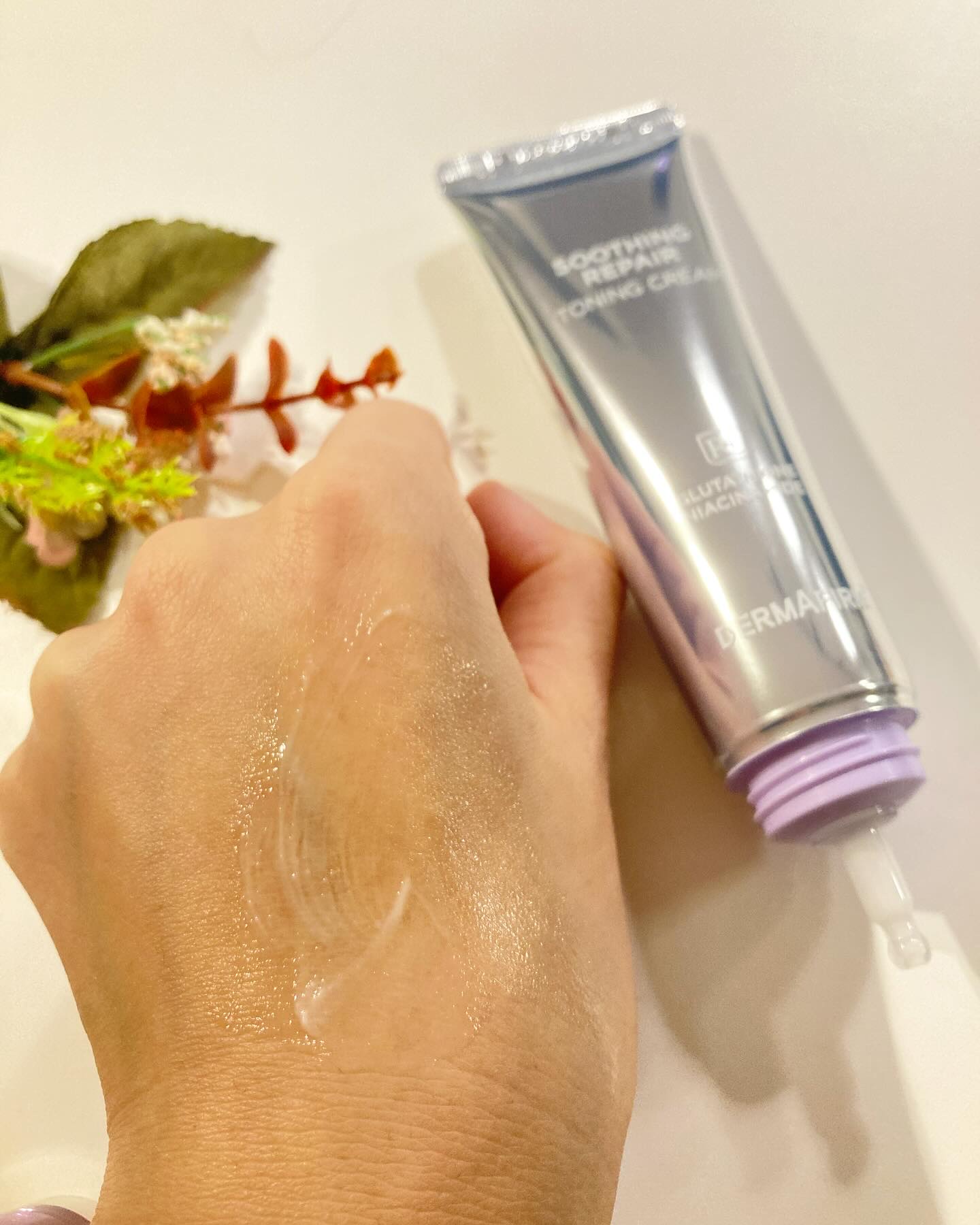 スージングリペア　トーニングクリーム/ダーマファーム/フェイスクリームを使ったクチコミ（3枚目）