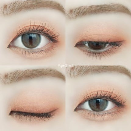 ツイン カラー アイシャドウ/ちふれ/アイシャドウパレットを使ったクチコミ(3枚目)