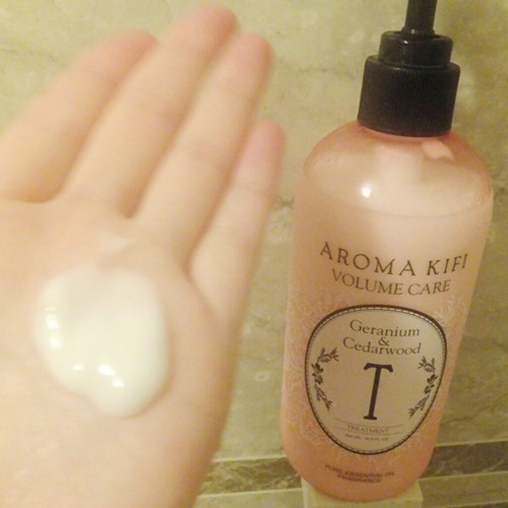 ボリュームケアシャンプー／トリートメント/AROMA KIFI/シャンプー・コンディショナーを使ったクチコミ（2枚目）