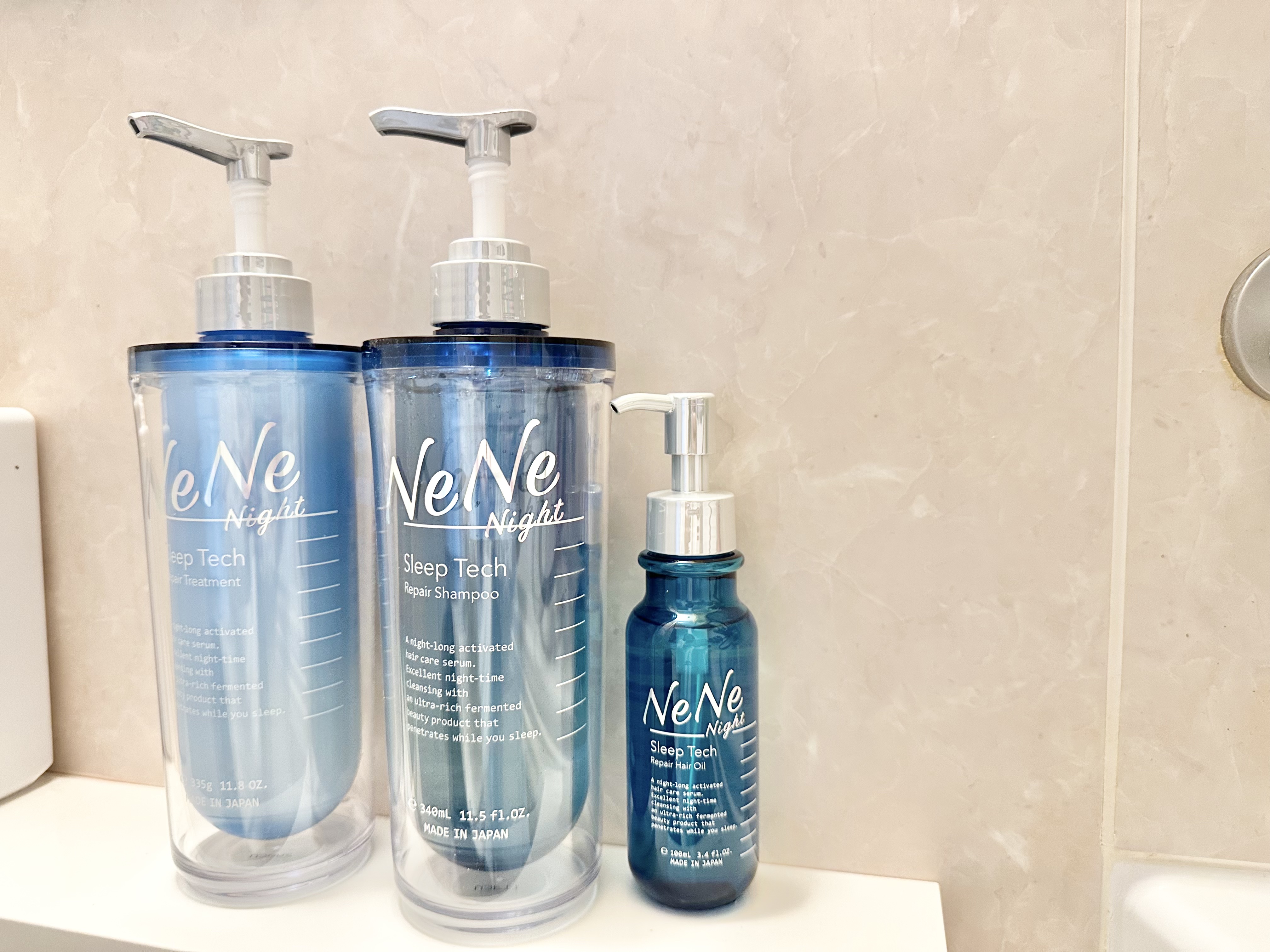 スリープテック リペア シャンプー／ヘアトリートメント/NeNe Night/市販シャンプーを使ったクチコミ（2枚目）