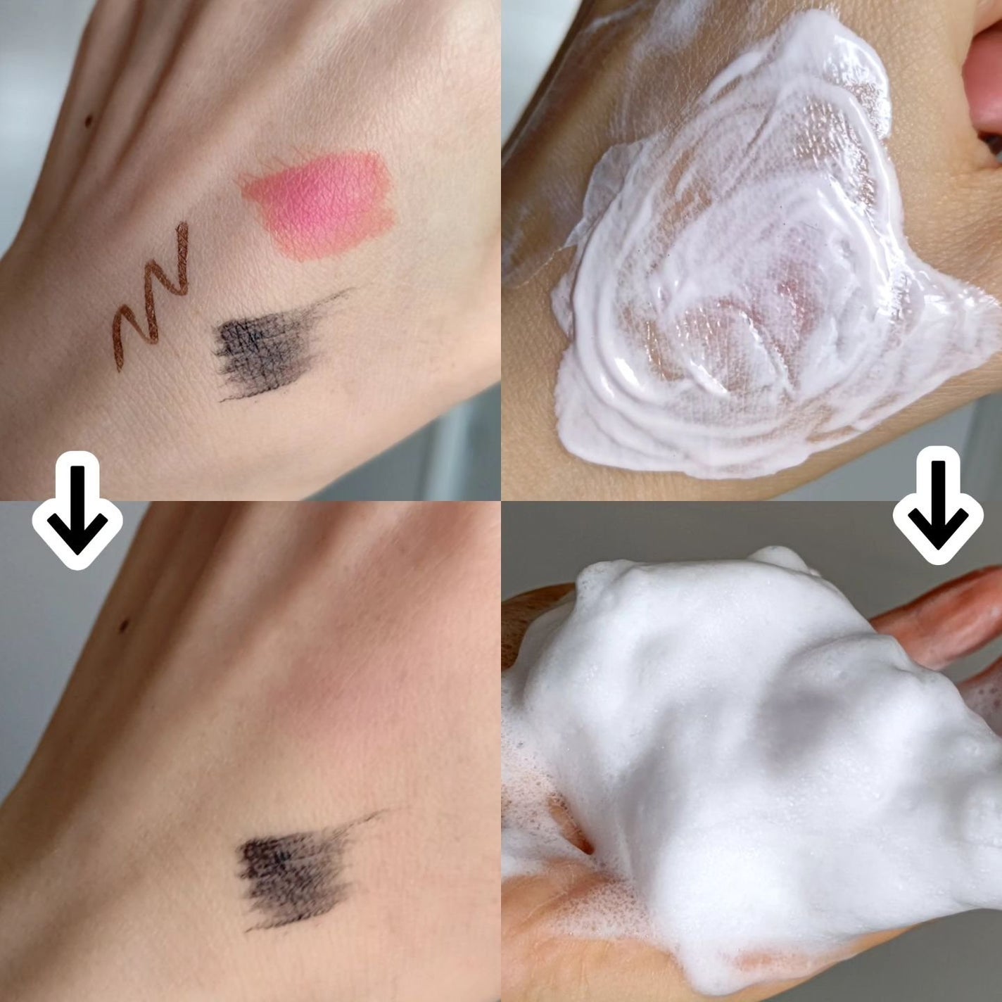 ダブルショットLHA毛穴ケアクレンジングフォーム /LUOKI/クレンジングクリームを使ったクチコミ(2枚目)