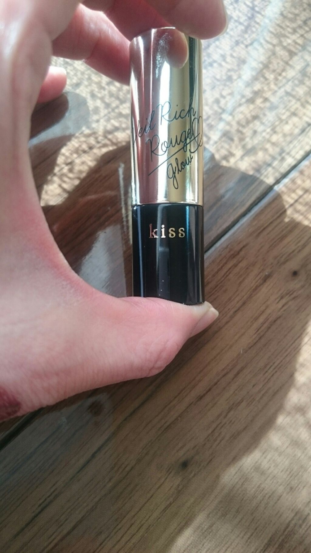 ヴェールリッチルージュ グロウ/KiSS/口紅を使ったクチコミ(2枚目)