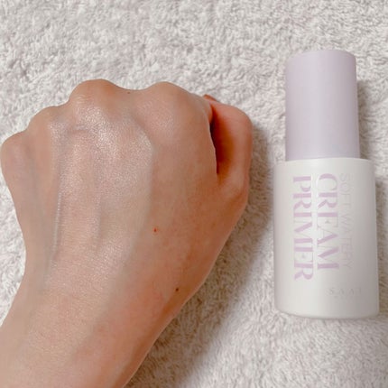 ソフトウォータリークリームプライマー/saat insight/化粧下地を使ったクチコミ(4枚目)