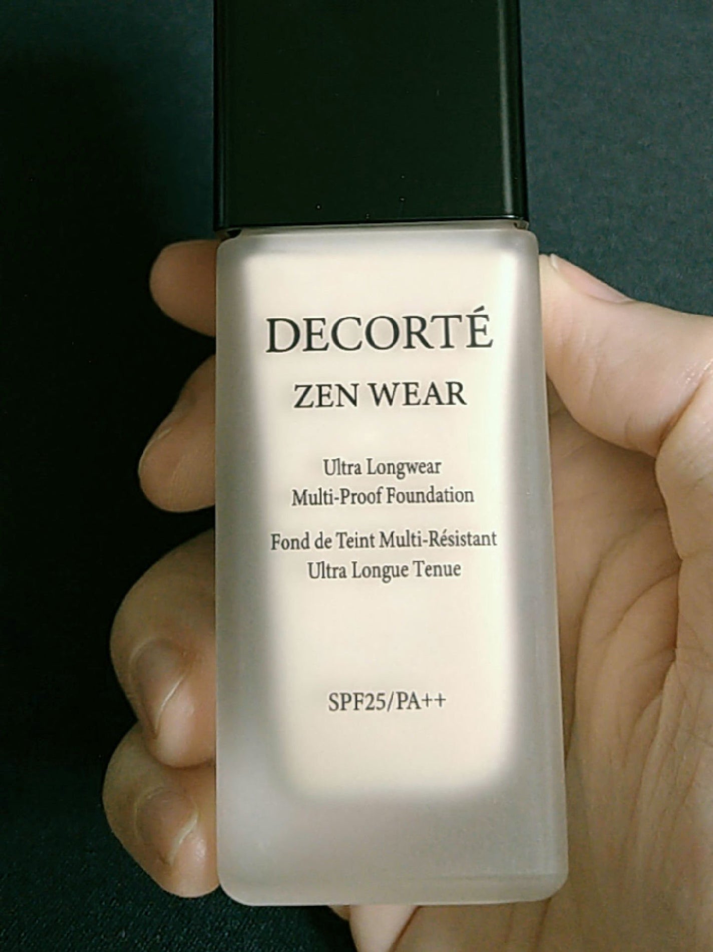 ゼン ウェア フルイド/DECORTÉ/リキッドファンデーションを使ったクチコミ(1枚目)