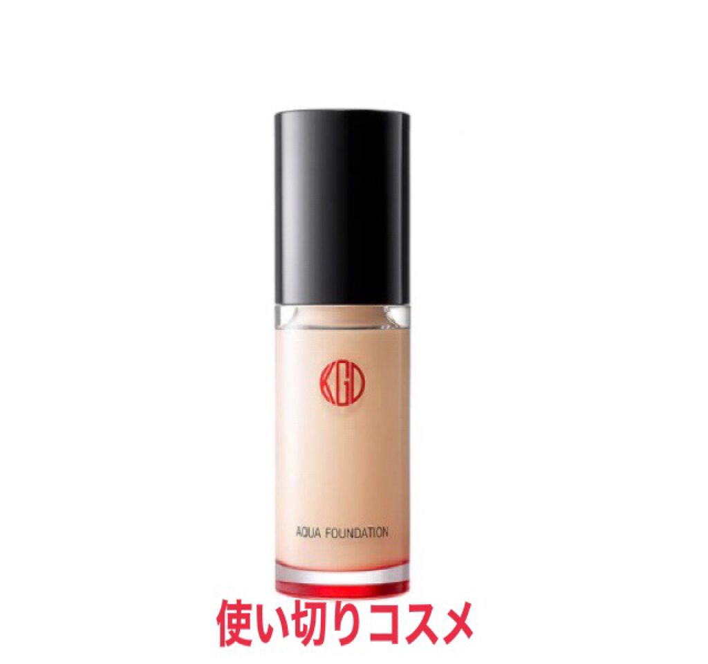 マイファンスィー アクアファンデーション/Koh Gen Do/リキッドファンデーションを使ったクチコミ(1枚目)