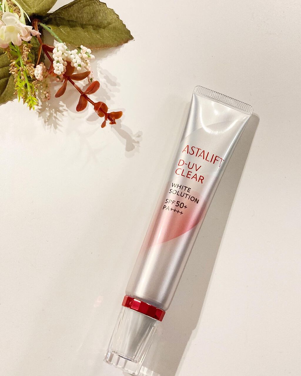D-UVクリア ホワイトソリューション/アスタリフト/日焼け止めクリームを使ったクチコミ(3枚目)
