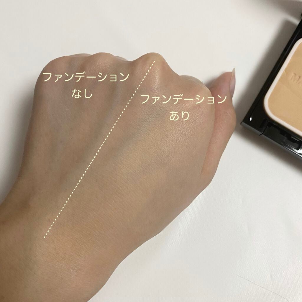 ドラマティックパウダリー EX/マキアージュ/パウダーファンデーションを使ったクチコミ(2枚目)