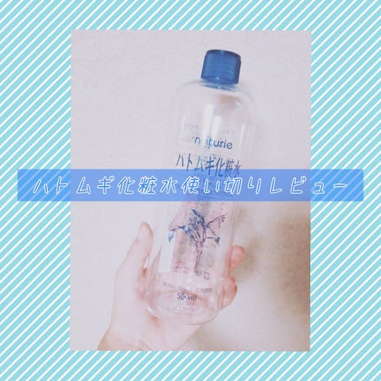 ハトムギ化粧水(ナチュリエ スキンコンディショナー R )/ナチュリエ/化粧水を使ったクチコミ(1枚目)