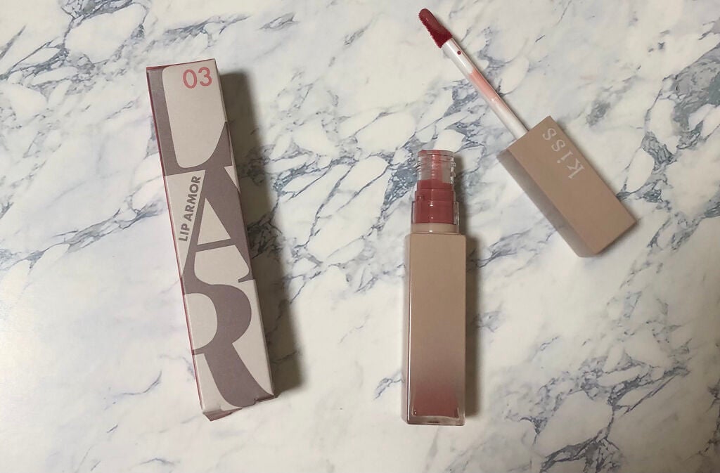 リップアーマー/KiSS/口紅を使ったクチコミ(1枚目)