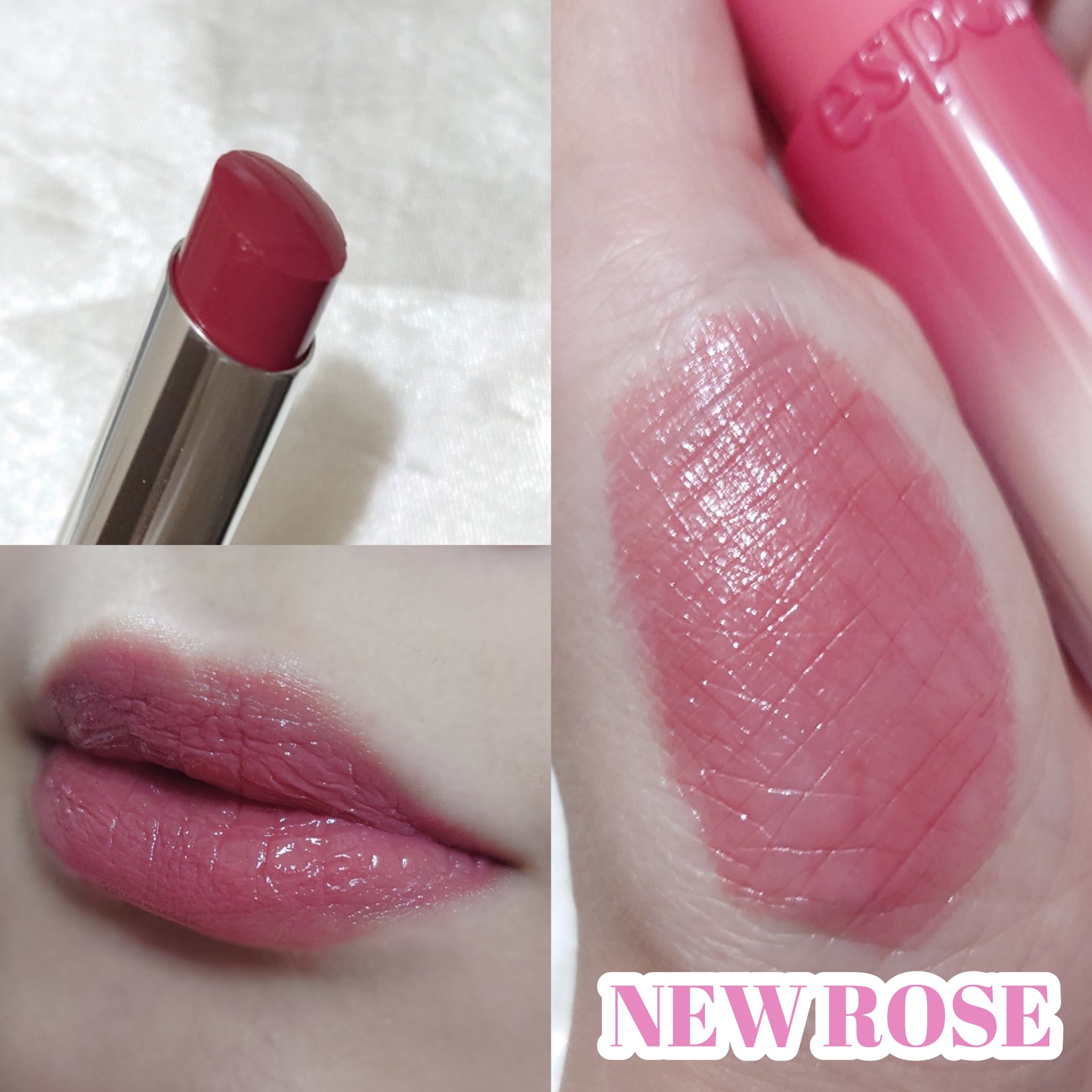 ノーウェアリップスティック バーミンググロー/espoir/口紅を使ったクチコミ（3枚目）