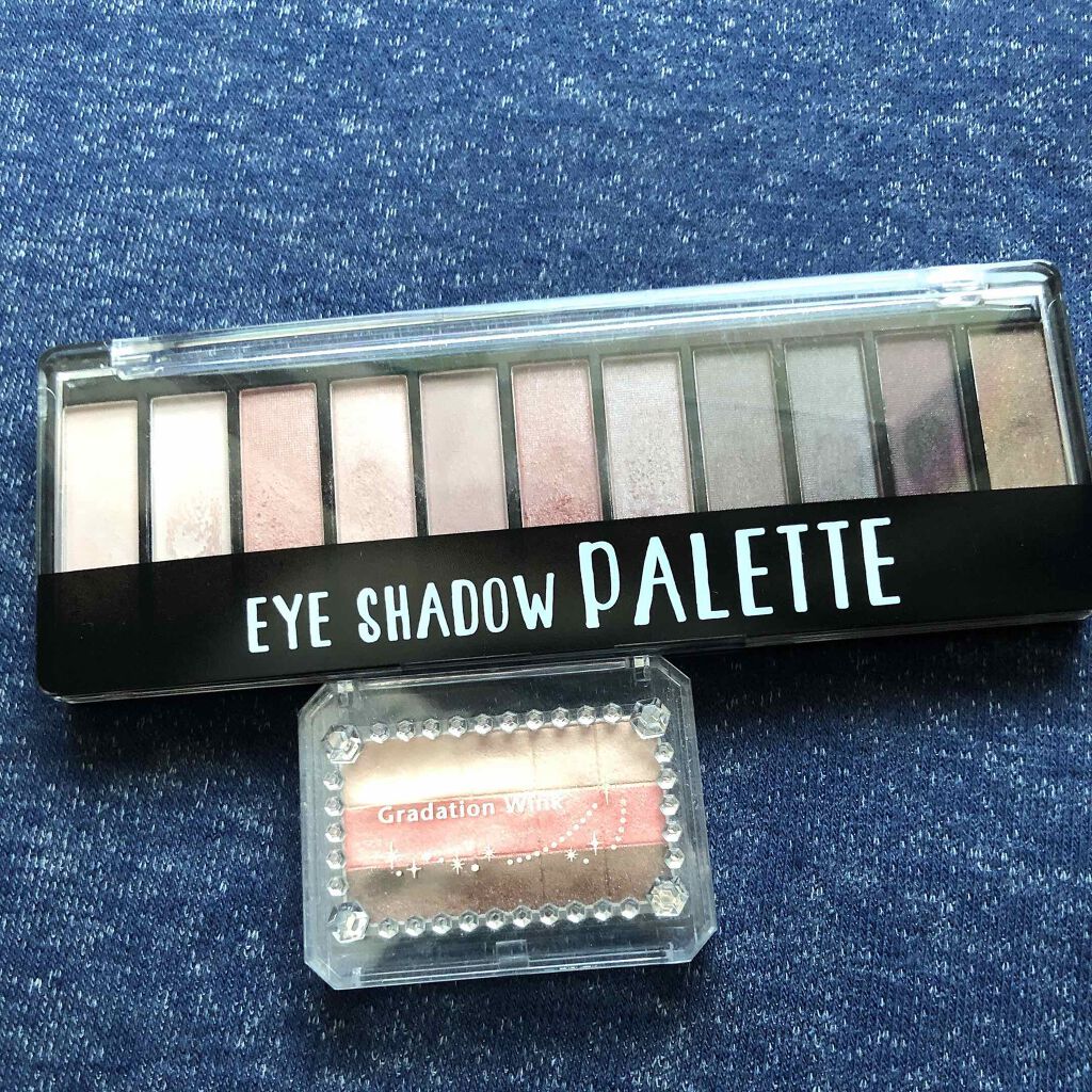 to-fu on LIPS 「断捨離しまむらで350円で買ったアイシャドウパレットちょっと使..」(1枚目)