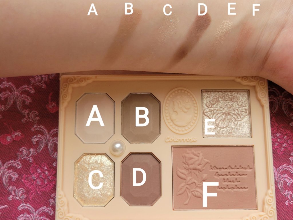 女王のカメオミニマルチパレット 02 マリア/COLORROSE/マルチパレットを使ったクチコミ（2枚目）