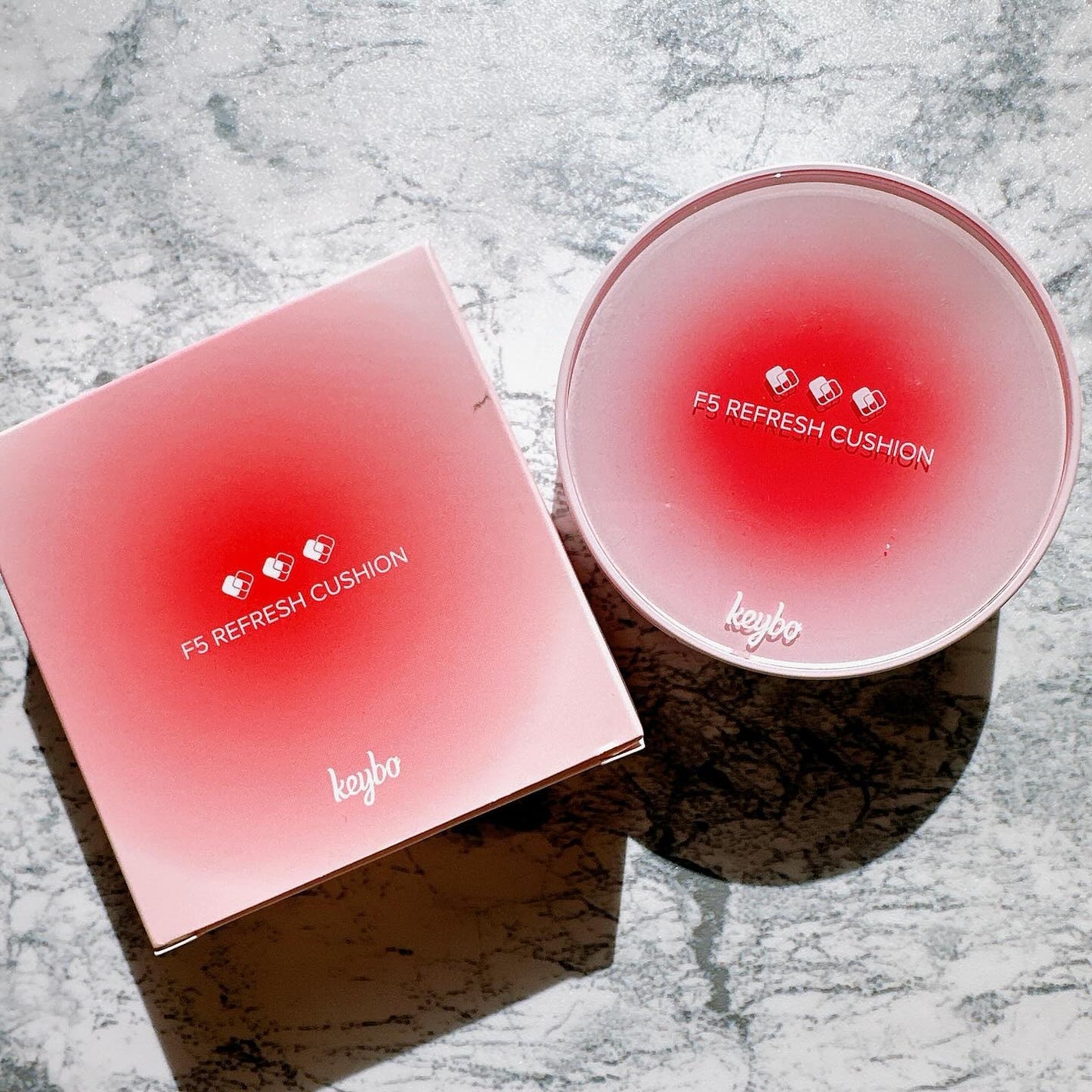 F5 リフレッシュクッション/keybo/クッションファンデーションを使ったクチコミ(5枚目)
