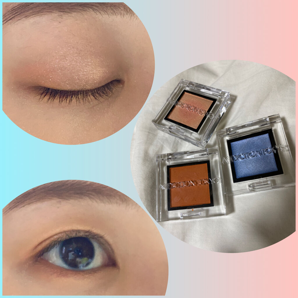 アディクション ザ アイシャドウ クリーム 107C London Blue Topaz/ADDICTION/ジェル・クリームアイシャドウを使ったクチコミ（1枚目）