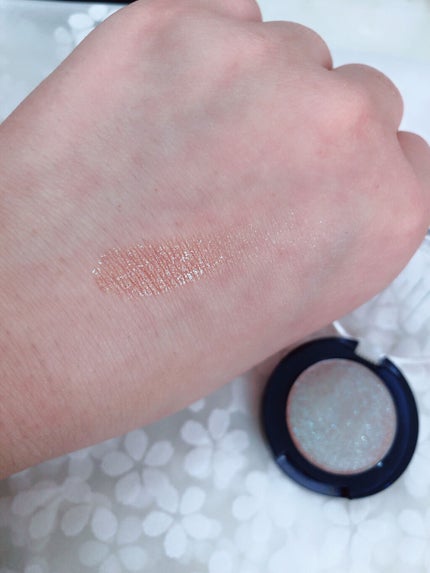 グリッター シャドウ カラー/rom&nd/グリッターを使ったクチコミ(3枚目)