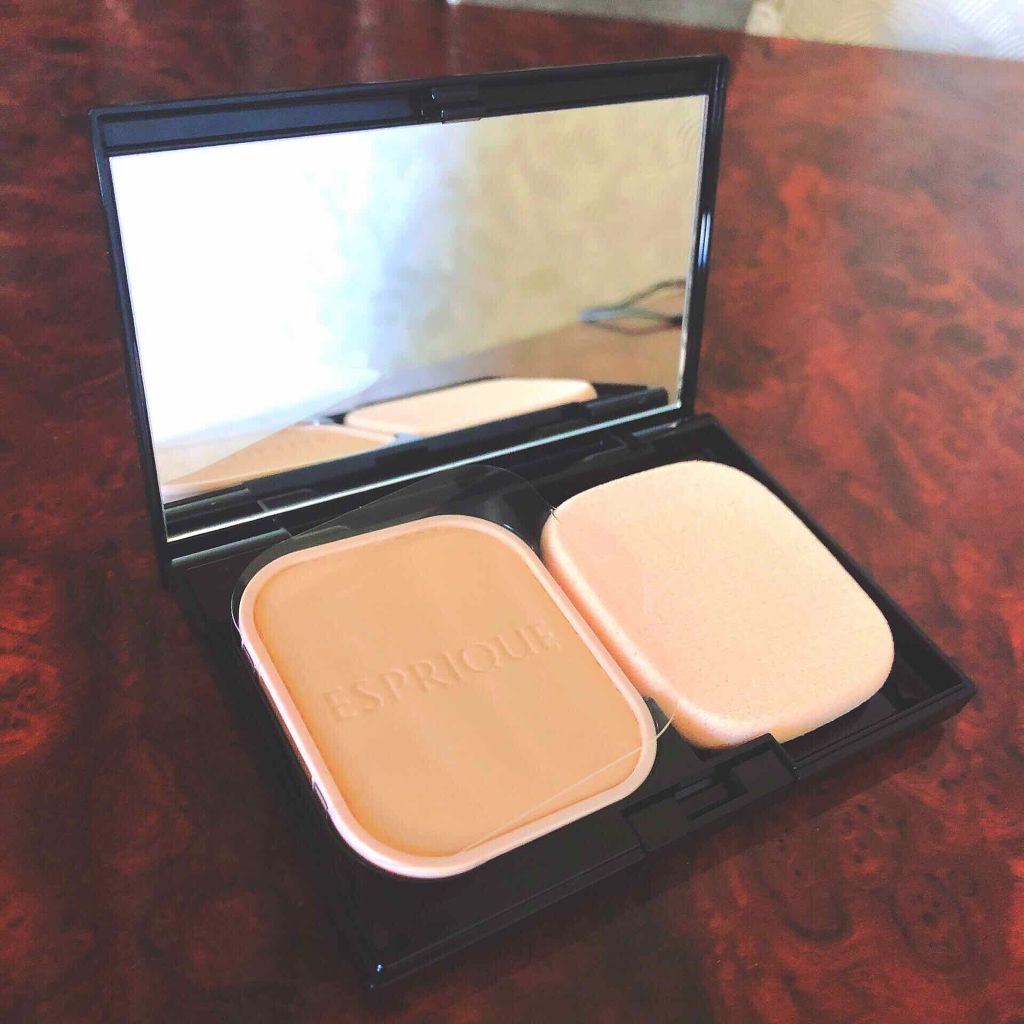 シンクロフィット パクト UV/ESPRIQUE/パウダーファンデーションを使ったクチコミ（2枚目）