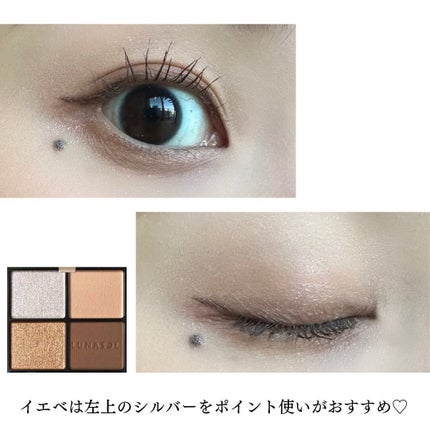 アイカラーレーション/LUNASOL/アイシャドウパレットを使ったクチコミ(4枚目)