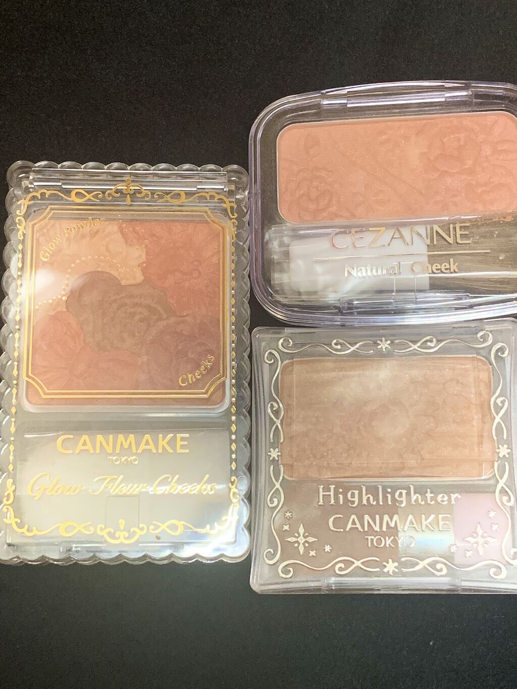 グロウフルールチークス/キャンメイク/パウダーチークを使ったクチコミ（1枚目）