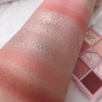 グリッターペディアアイパレット/unleashia/アイシャドウパレットを使ったクチコミ(10枚目)