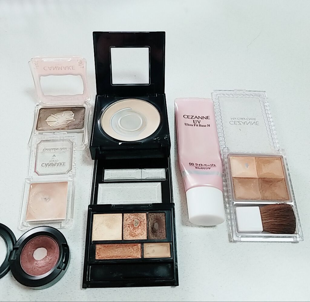 ミックスカラーチーク/CEZANNE/パウダーチークを使ったクチコミ（3枚目）