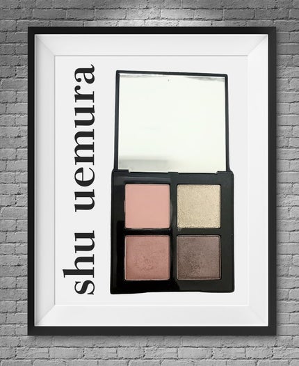クロマティックス クワッド/shu uemura/アイシャドウパレットを使ったクチコミ(1枚目)